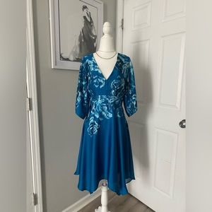 WHBM asymmetrical dress